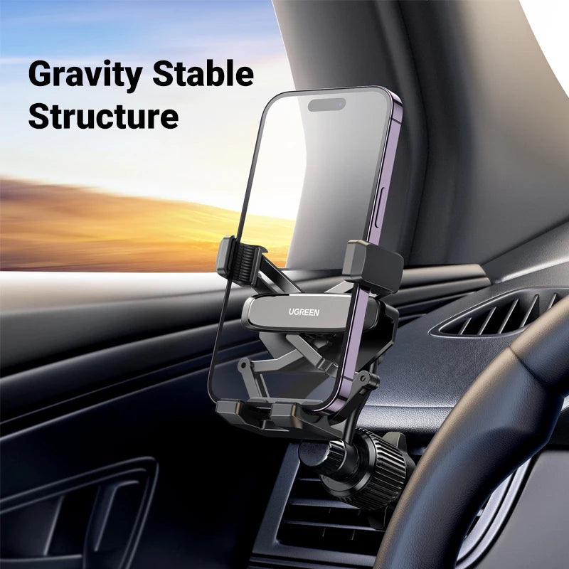 360° Car Phone Holder – Anti-Drop & Rotating