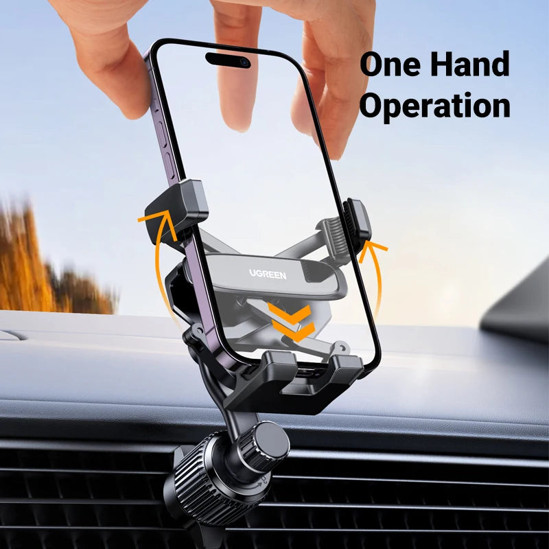 360° Car Phone Holder – Anti-Drop & Rotating